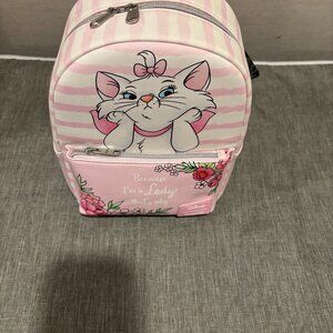 Loungefly Disney The Aristocats Marie, “Because I’m a lady” Floral Mini Backpack